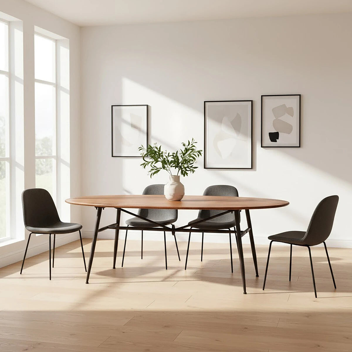 New Foundry Oval Table