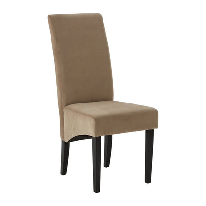 Medan Mink Cotton Velvet Dining Chair