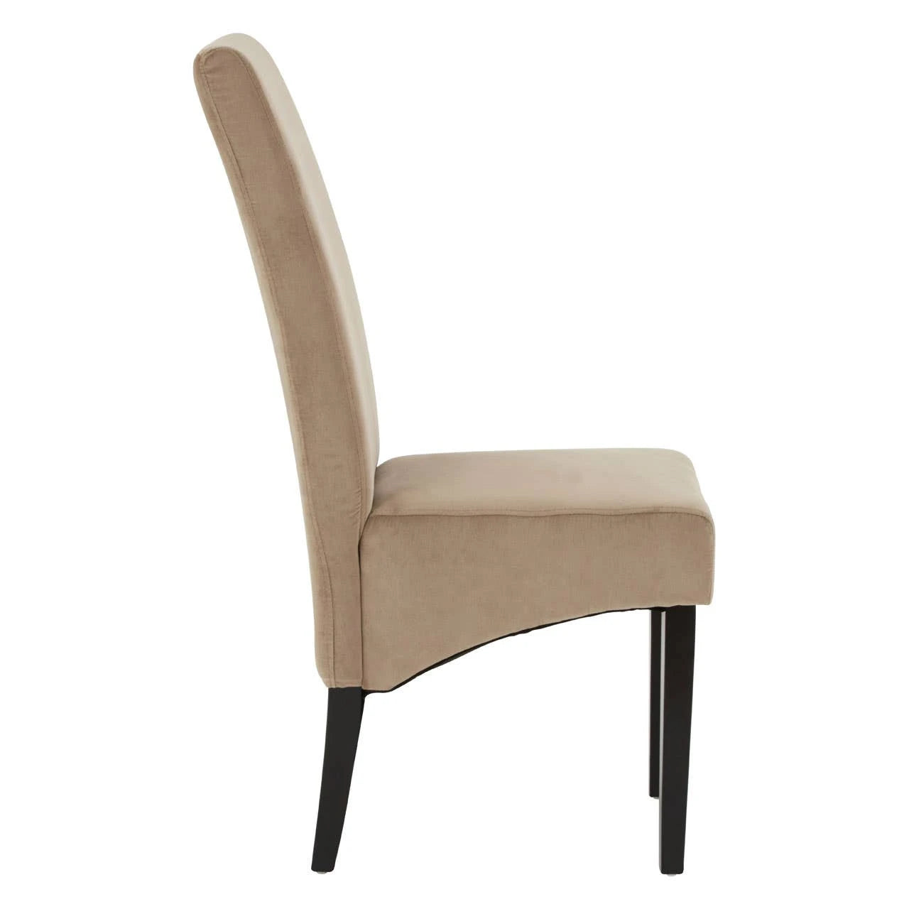 Medan Mink Cotton Velvet Dining Chair