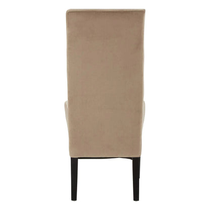 Medan Mink Cotton Velvet Dining Chair