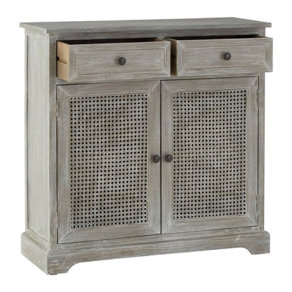 Heritage Grey Wash Lattice Two Door Sideboard
