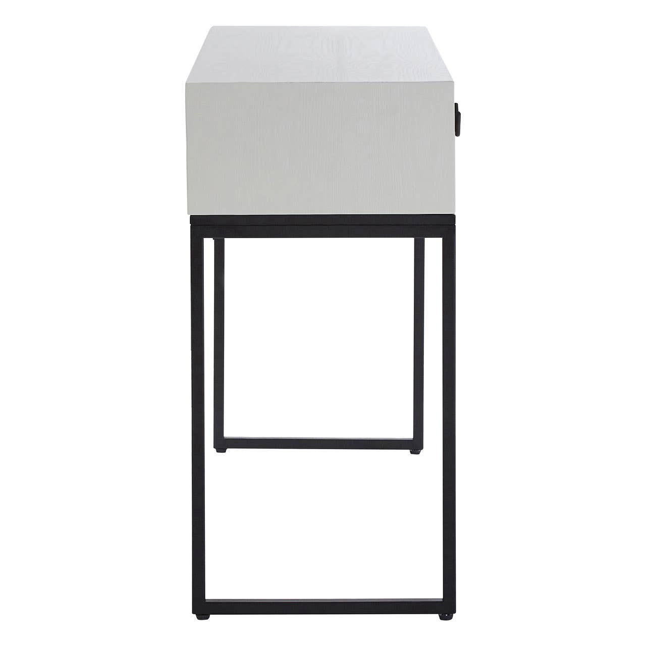 Lombok Rustic Chevron 2 Drawer Console Table