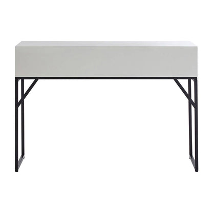 Lombok Rustic Chevron 2 Drawer Console Table