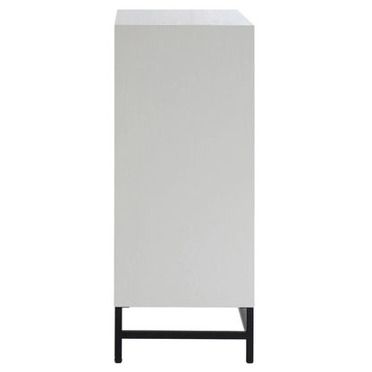 Lombok Rustic Chevron 2 Door Cabinet