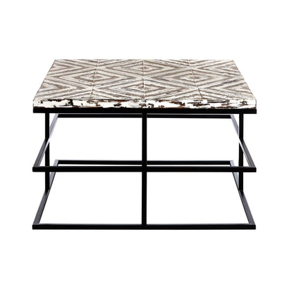 Lombok Rustic Chevron Coffee Table
