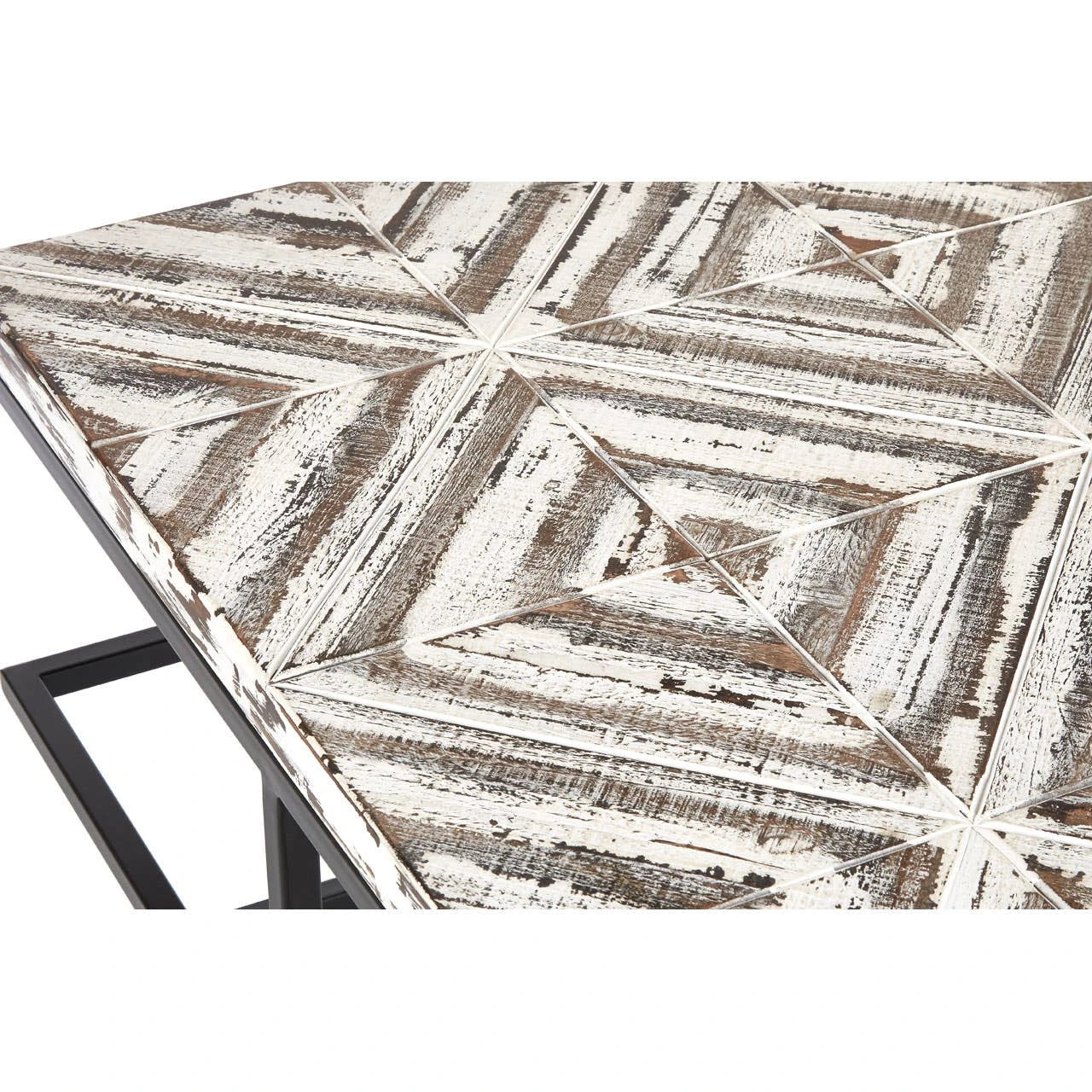 Lombok Rustic Chevron Coffee Table