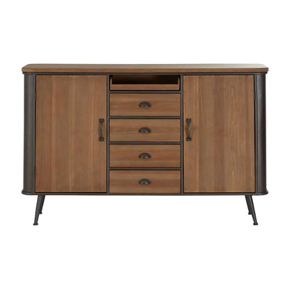 Trinity 4 Drawer Wooden Sideboard
