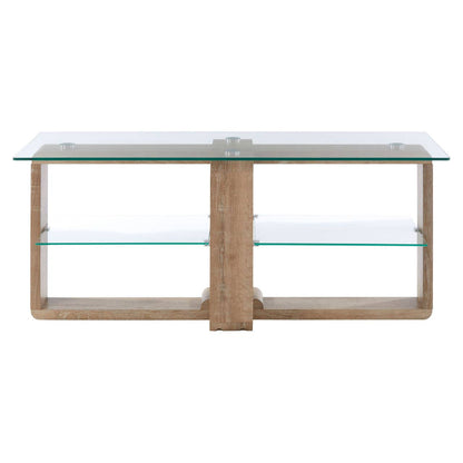 Barton 2 Tier Glass Media Unit