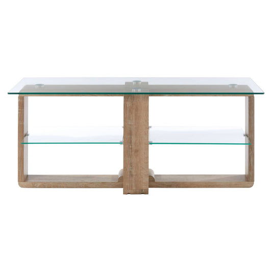 Barton 2 Tier Glass Media Unit