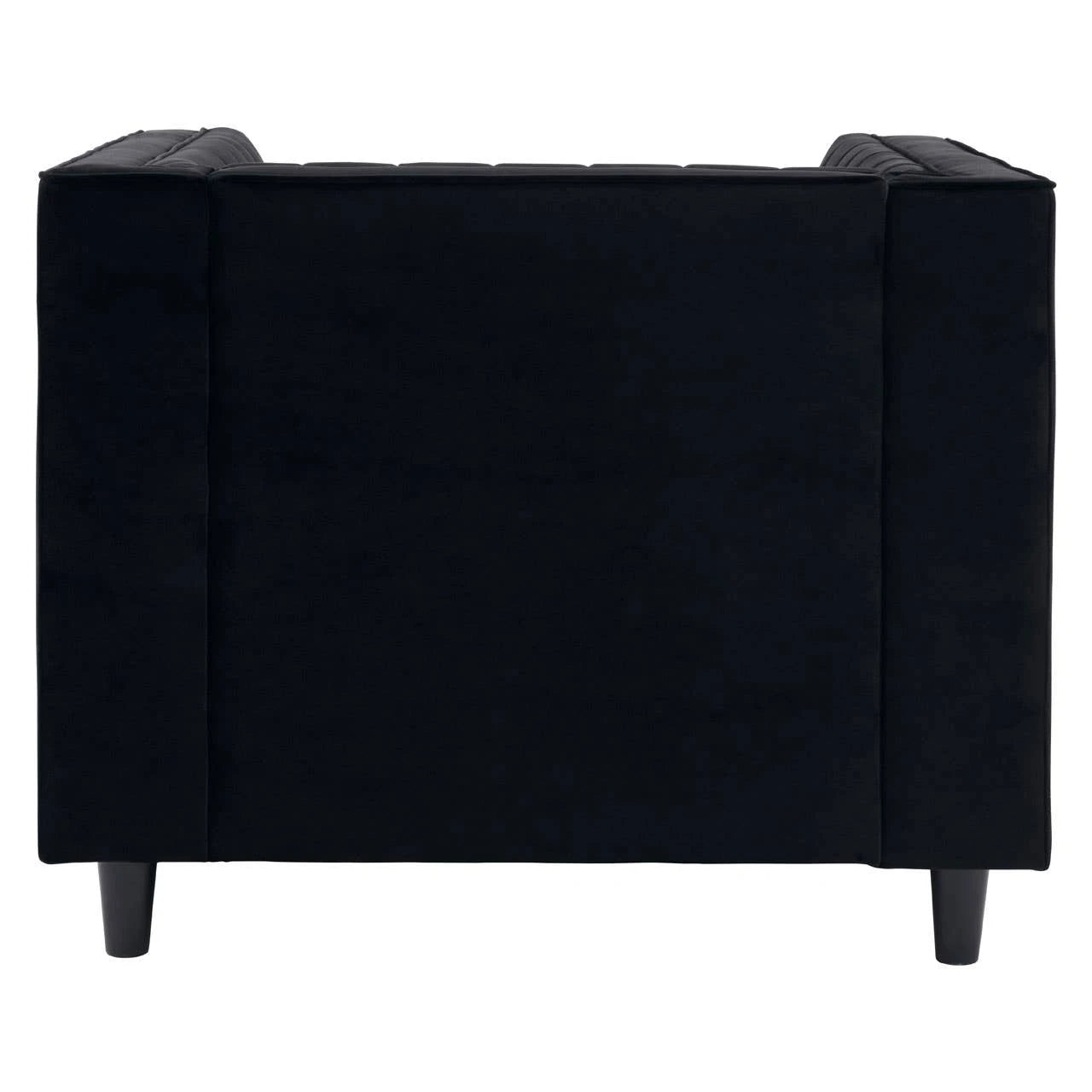 Farah Black Velvet Chair