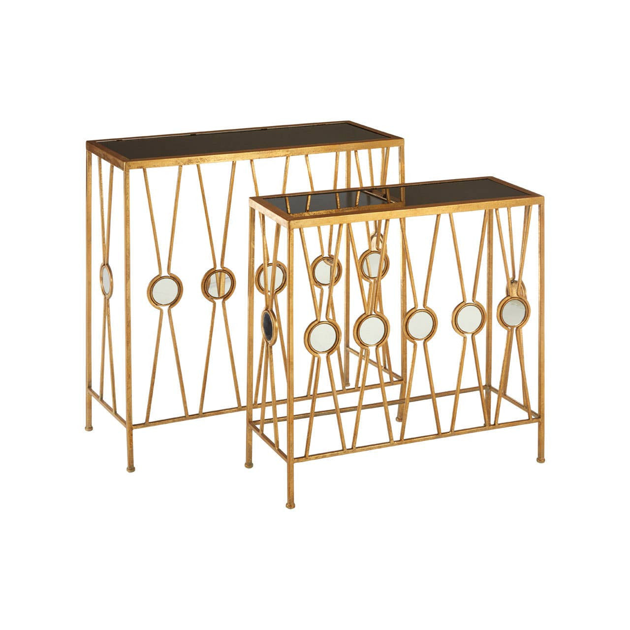 Faiza Set Of 2 Rectangular Console Tables