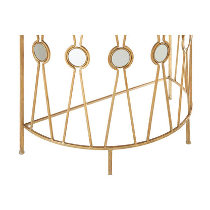 Faiza Set Of 2 Cross Design Console Tables