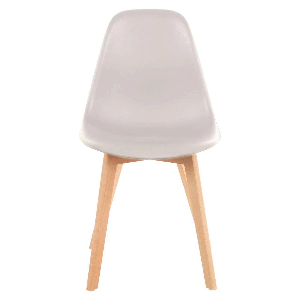 Stockholm White Chair With Beech Wood Legs