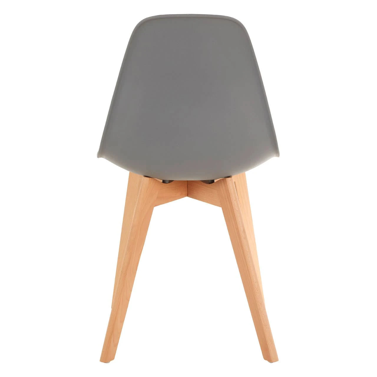 Stockholm Grey Chair With Beechwood Legs