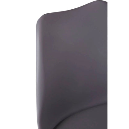 Stockholm Grey Chair With Cushion And Beech Wood Legs