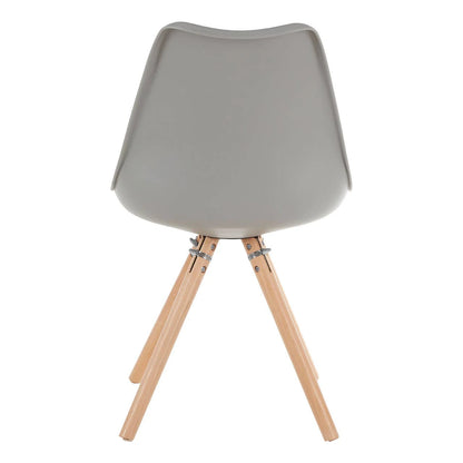 Stockholm Grey Padded Seat Dining Chair