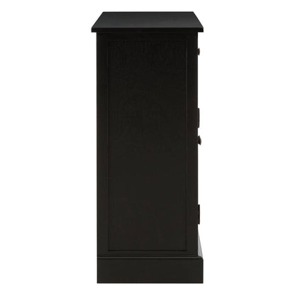 Heritage Black Wooden Sideboard
