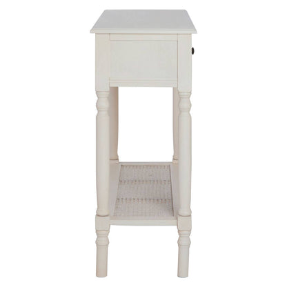 Heritage White Console Table with 2 Drawers