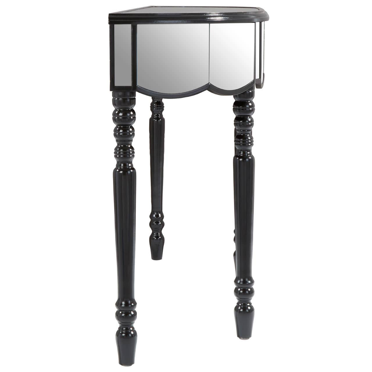 Tiffany Mirrored Console Table