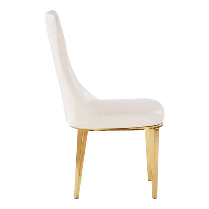 Forli White Dining Chair