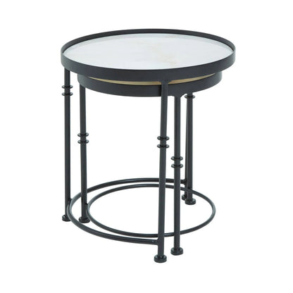 Arcana Set Of 2 Round Side Tables