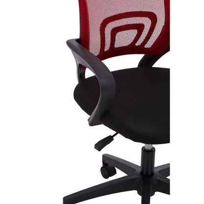 Frazer Red Mesh Home Office Chair