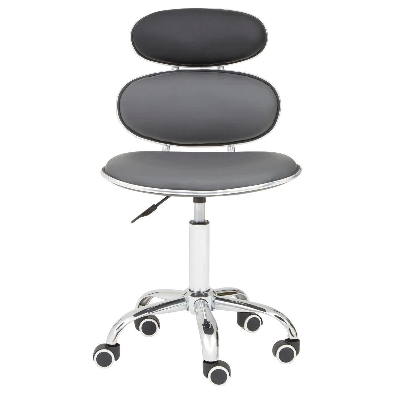Fran Black PU Home Office Chair