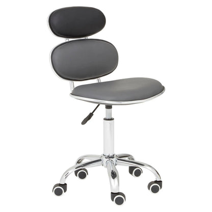 Fran Black PU Home Office Chair