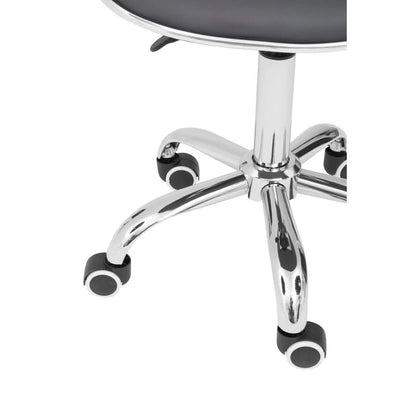 Fran Black PU Home Office Chair