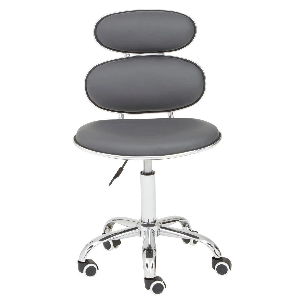 Fran Grey PU Home Office Chair