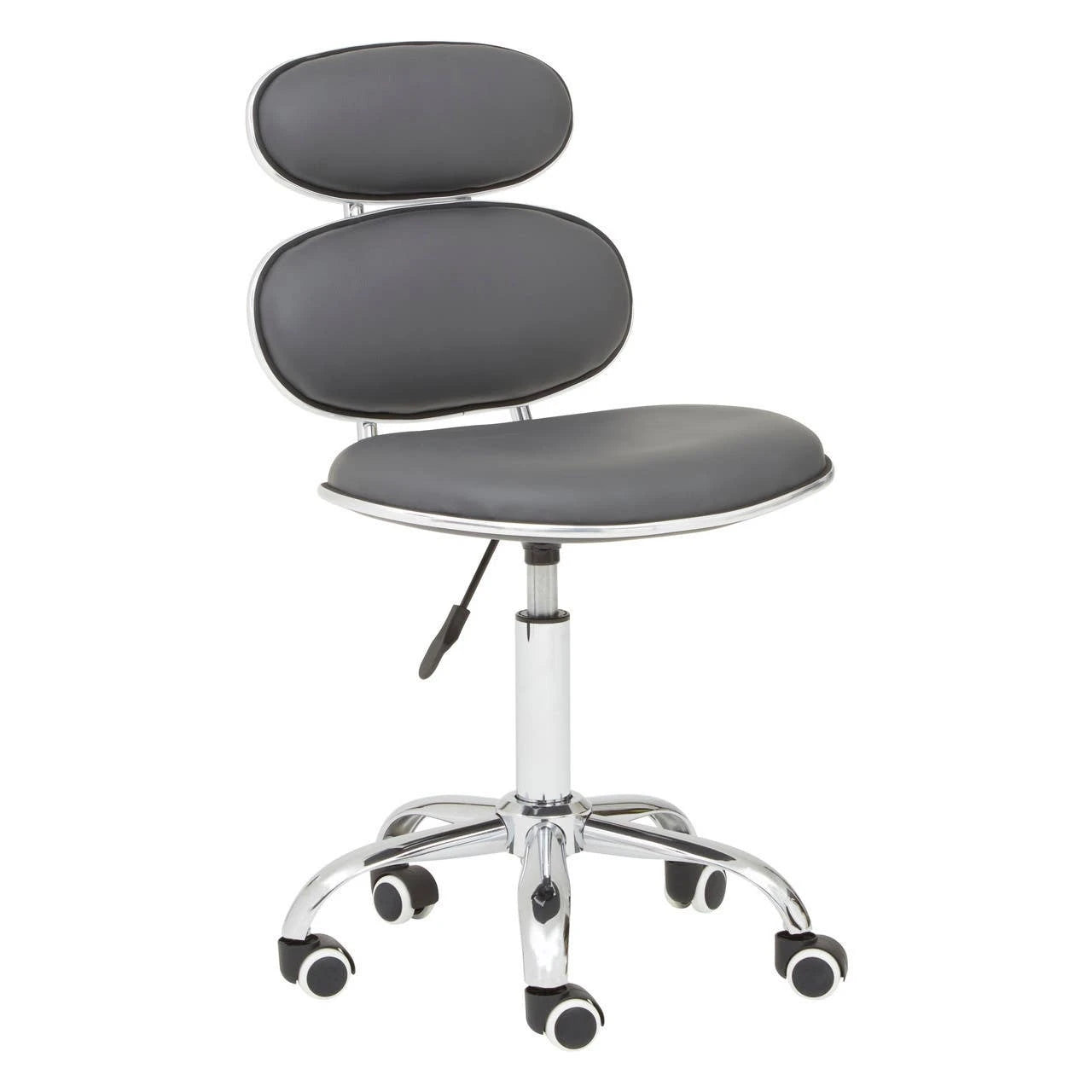 Fran Grey PU Home Office Chair
