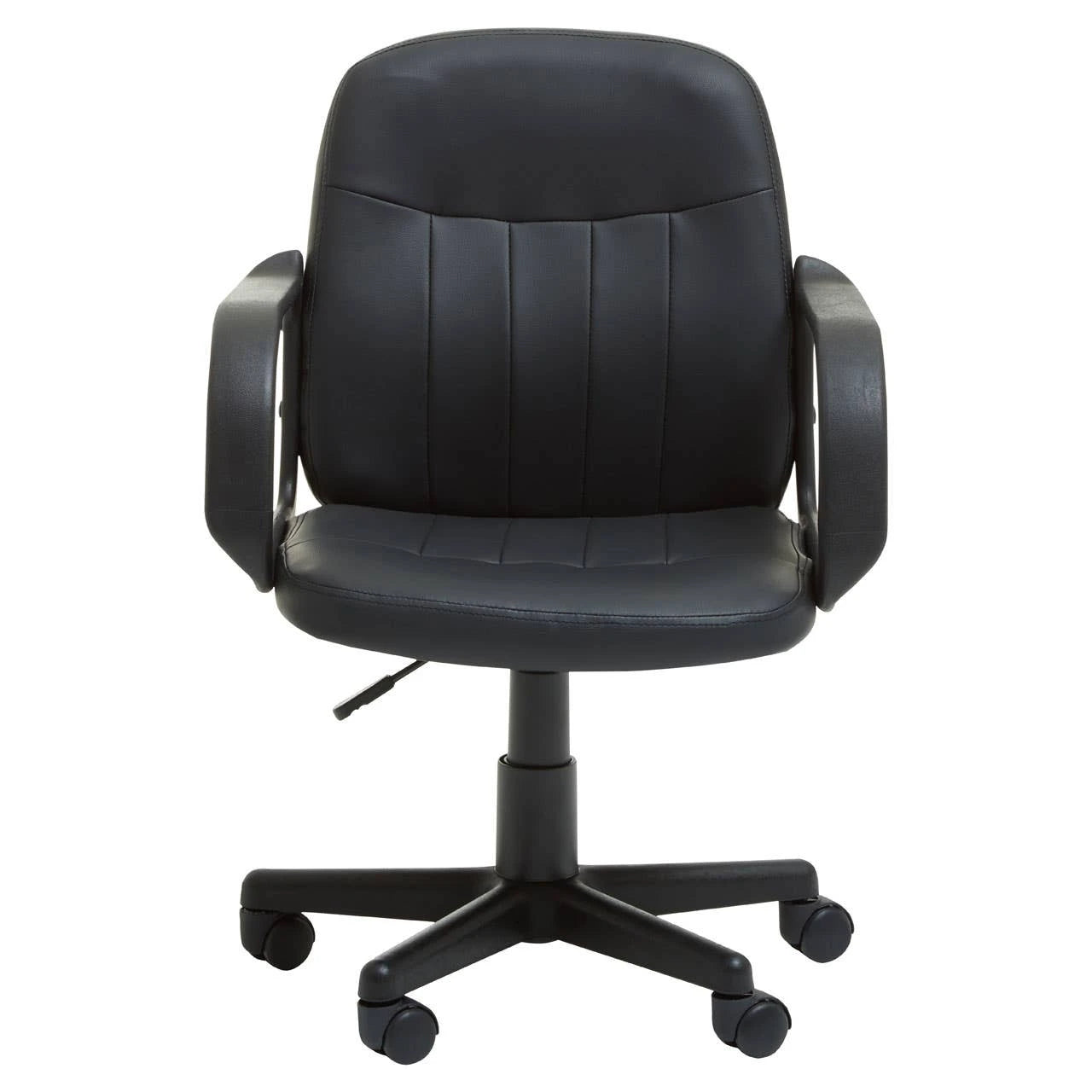 Fenix Grey Home Office Chair With Chrome Arms