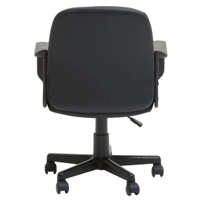 Fenix Grey Home Office Chair With Chrome Arms