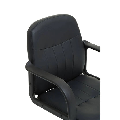 Fenix Grey Home Office Chair With Chrome Arms