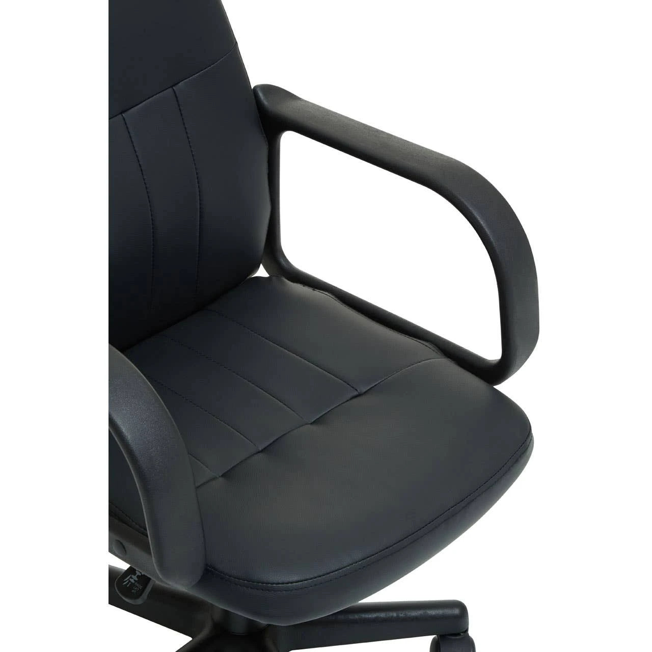 Fenix Grey Home Office Chair With Chrome Arms