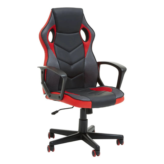 Fynn Black And Red Home or Gaming Office Chair