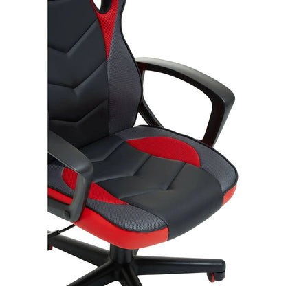 Fynn Black And Red Home or Gaming Office Chair