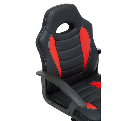 Flynn Black And Red Home Office or Gaming Chair
