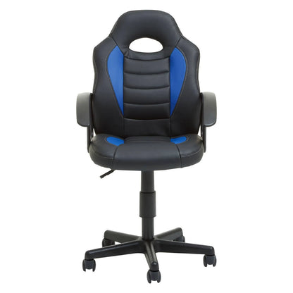 Flynn Black And Blue Home Office or Gaming Chair