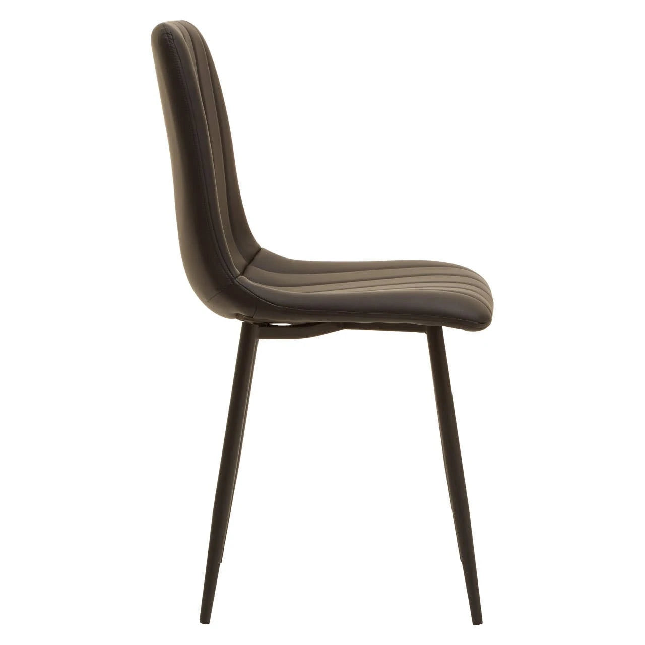 Tiana Set of Four Black Dining Chairs