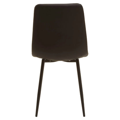 Tiana Set of Four Black Dining Chairs