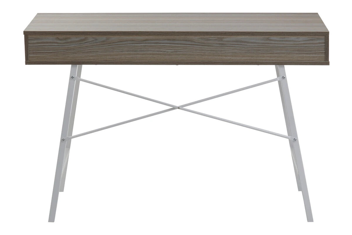 Bradbury Two Drawer Light Oak Veneer Desk