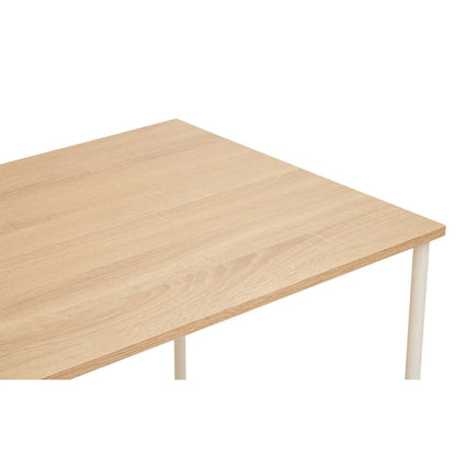 Bradbury Natural Oak Veneer Desk With Drawers