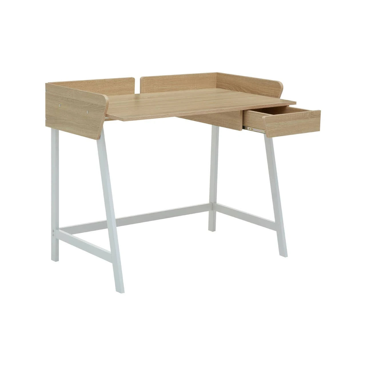 Bradbury Natural Oak One Drawer Desk