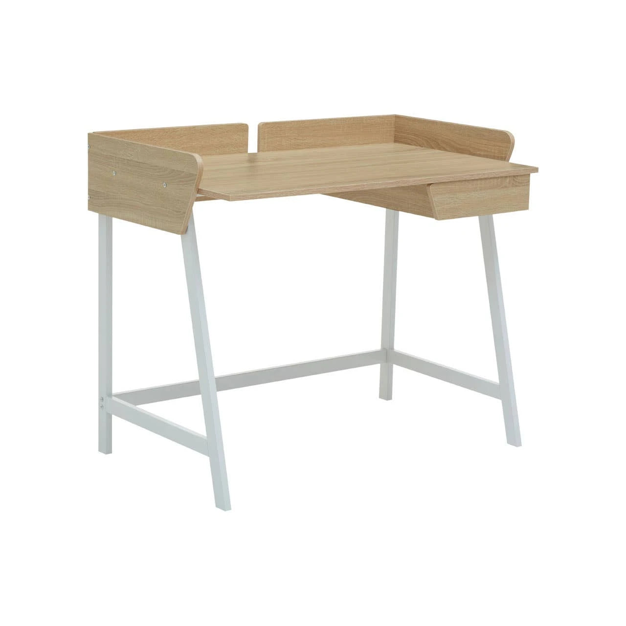 Bradbury Natural Oak One Drawer Desk