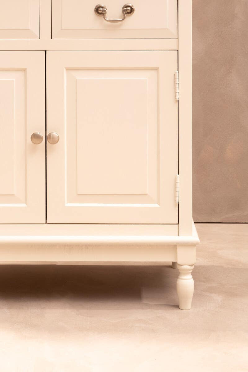 Heritage 2 Drawer White Sideboard