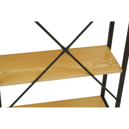 Laxton Light Oak Effect Desk With Shelves