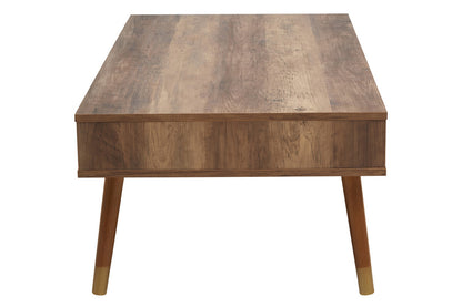 Frida Wood Veneer Coffee Table with 2 Drawers