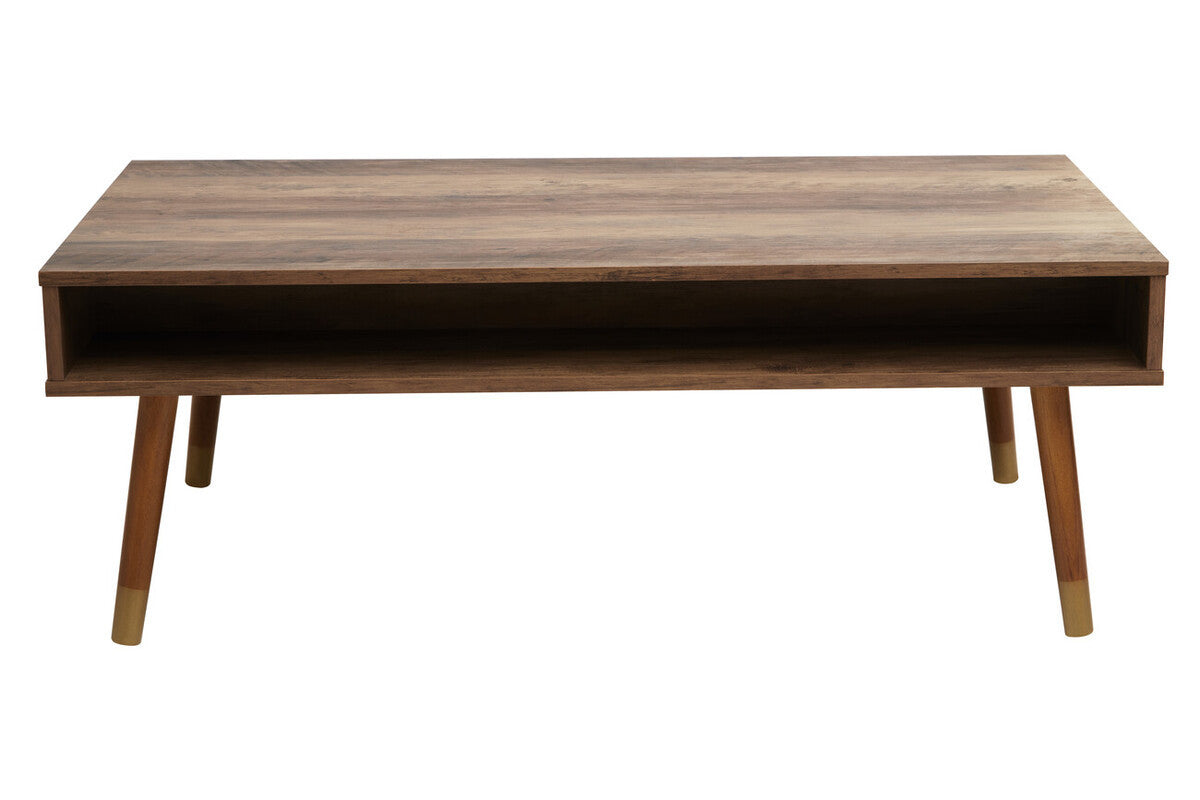 Frida Wood Veneer Coffee Table with 2 Drawers