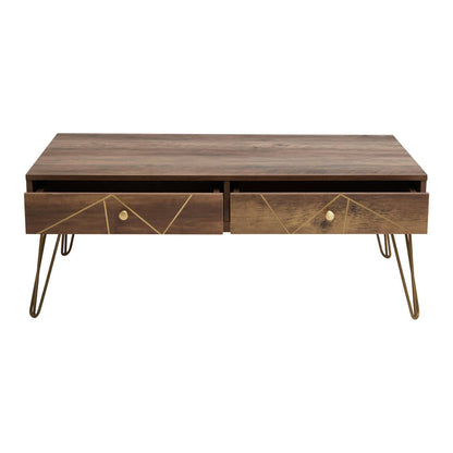 Flori Coffee Table with 2 Drawers